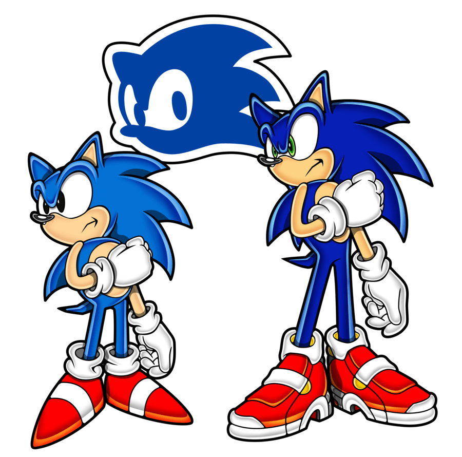 Classic + Modern Sonic