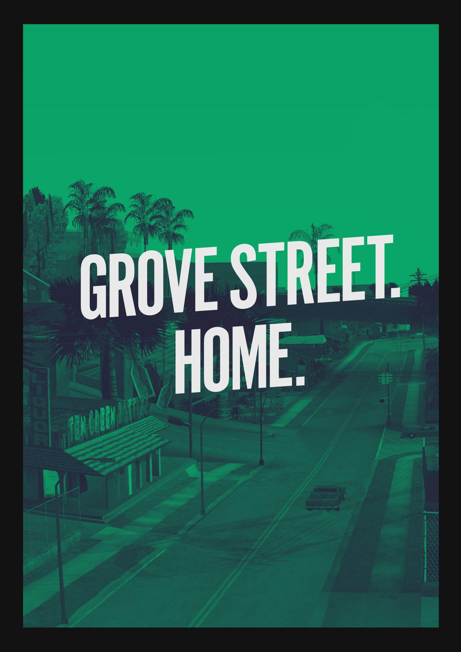 Grove Street Families Logo
