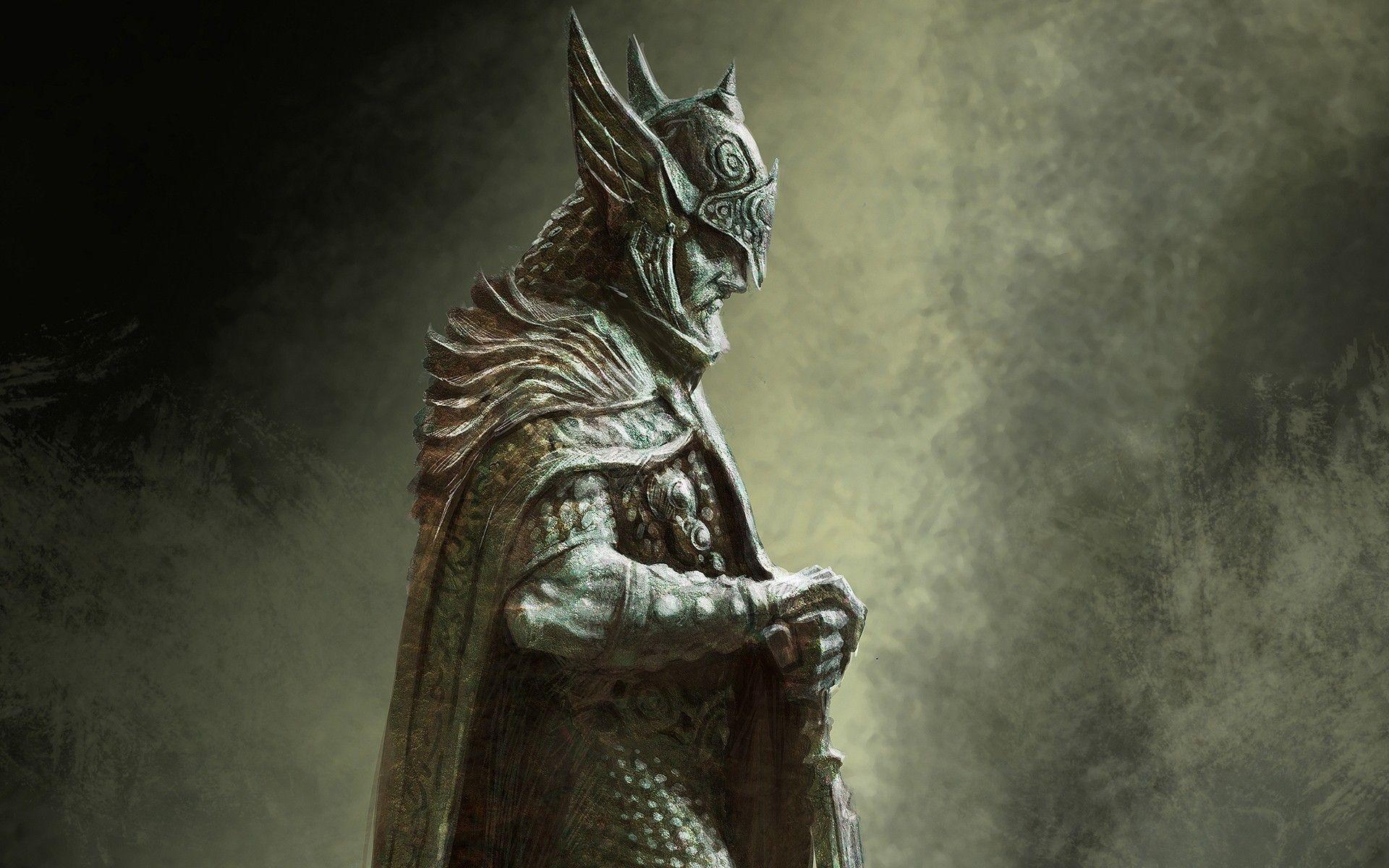 Celtic warrior statue Wallpaper