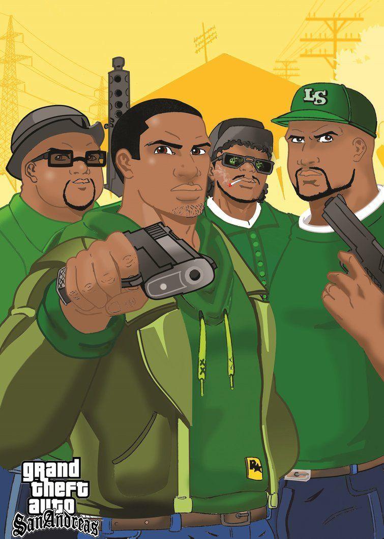 Just new colors! And Grove Street 4life! Radio Los Santos : 
