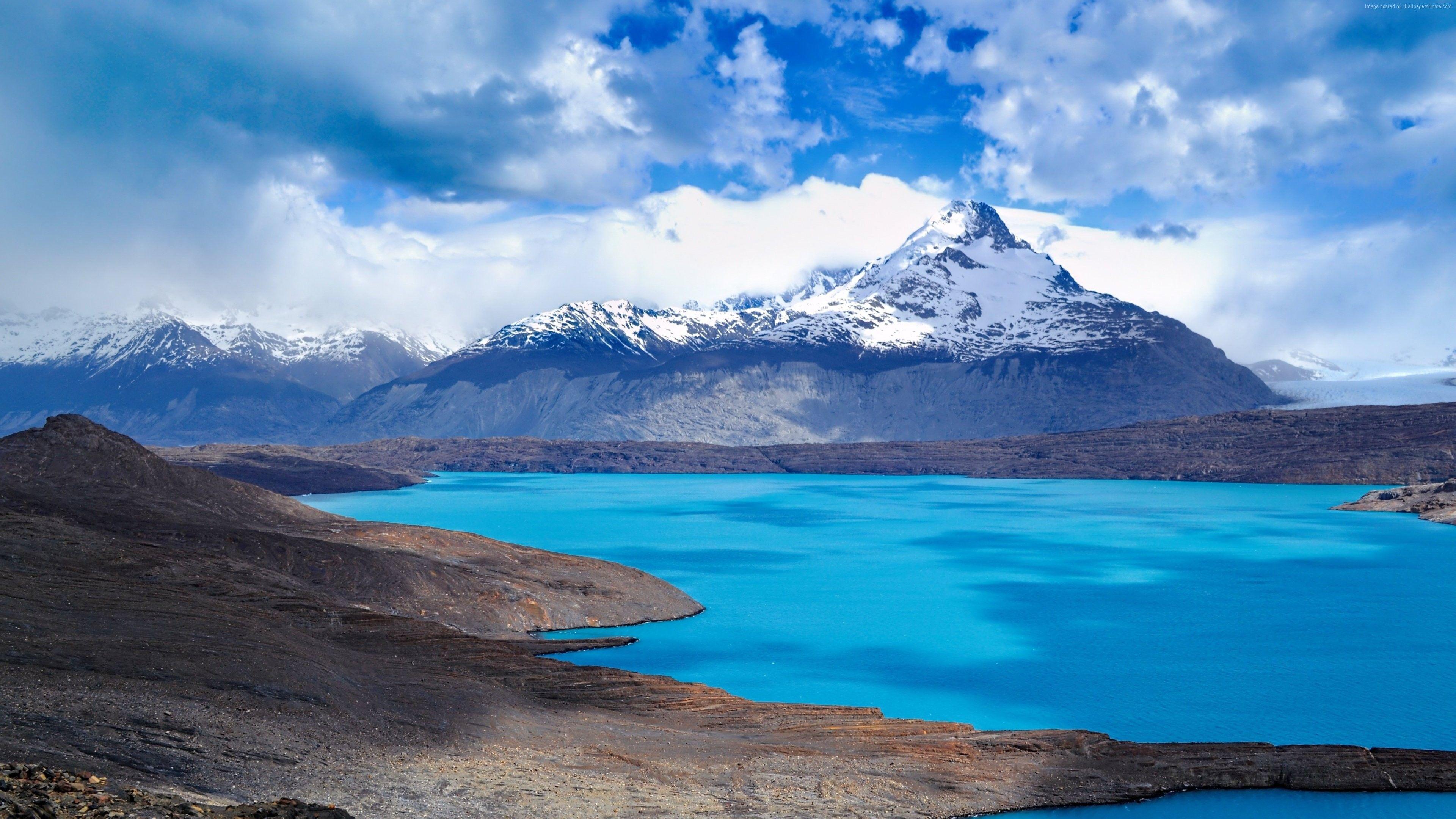 Wallpaper mountain, lake, nature, 4k, Nature