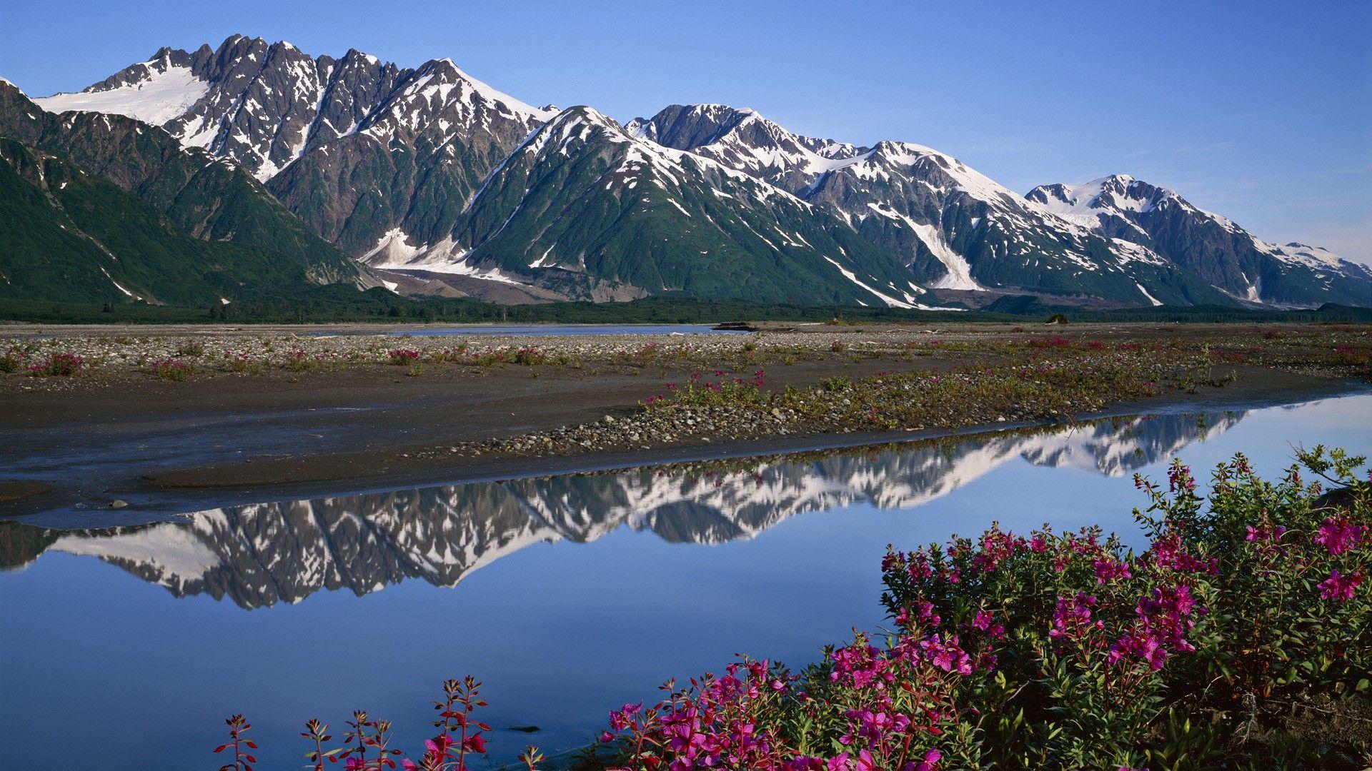Scenic Alaska. Alaska The Last Frontier