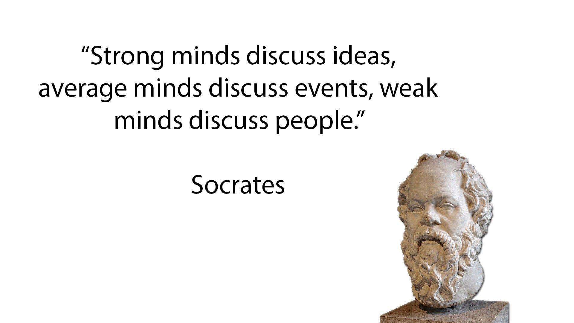 Good Thoughts of Socrates HD Image