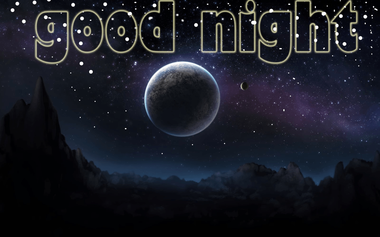 Good Night Wallpaper HD Download Free 1080p colorfullhdwallpaper