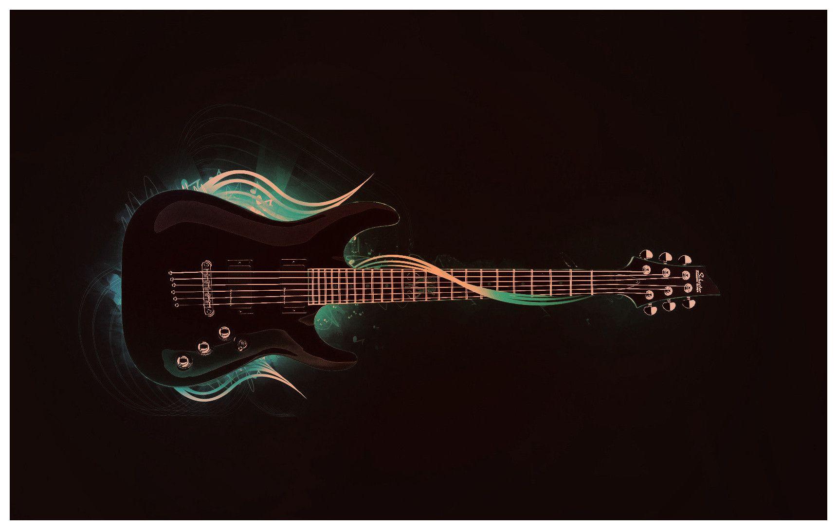 Rock Schecter Electric Guitar HD Wallpaper