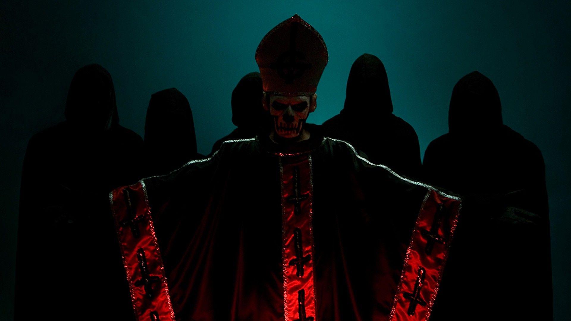 band, Ghost, Pope, Papa wallpaper