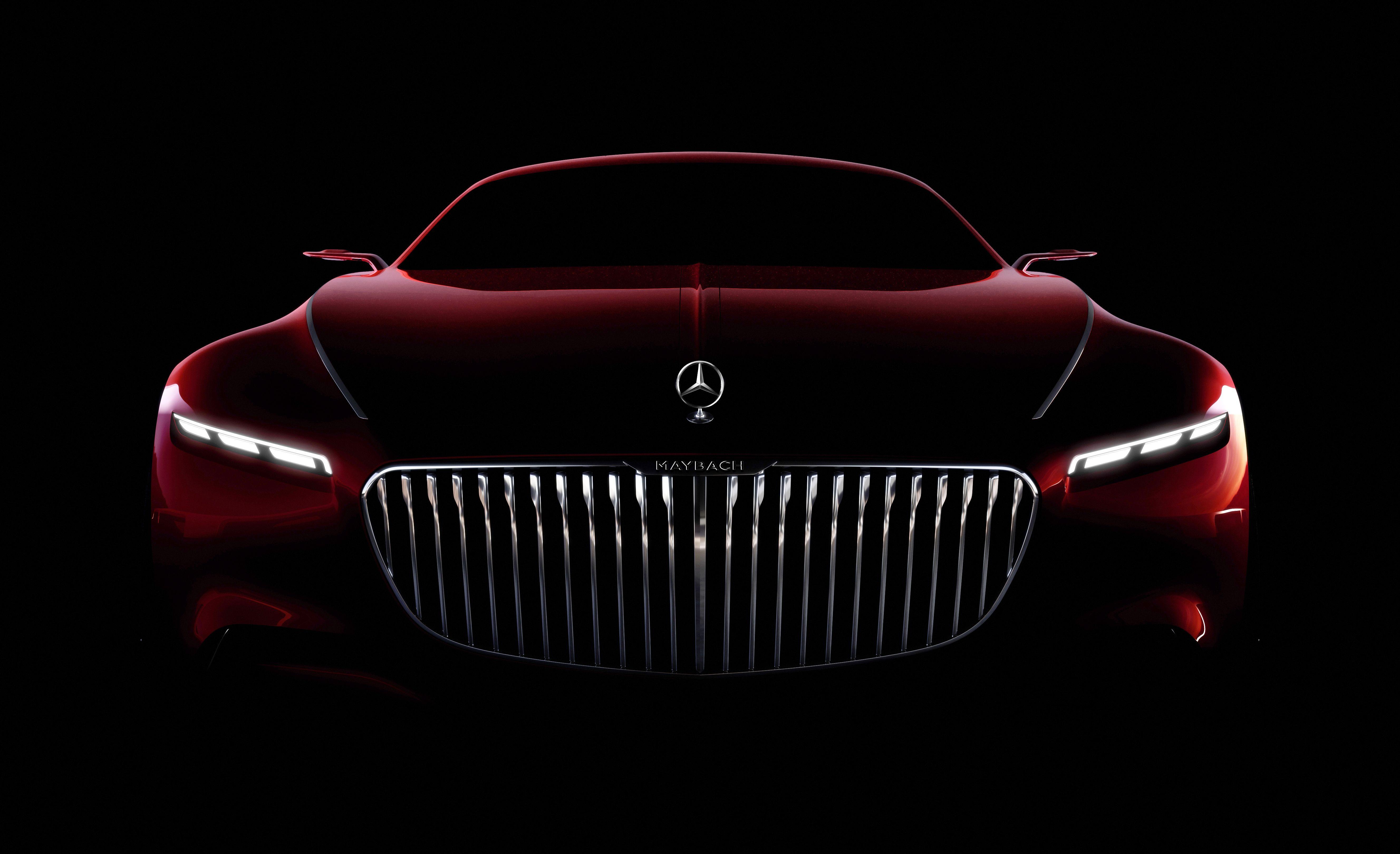 Wallpaper Vision Mercedes Maybach Concept Cars, HD, 5K