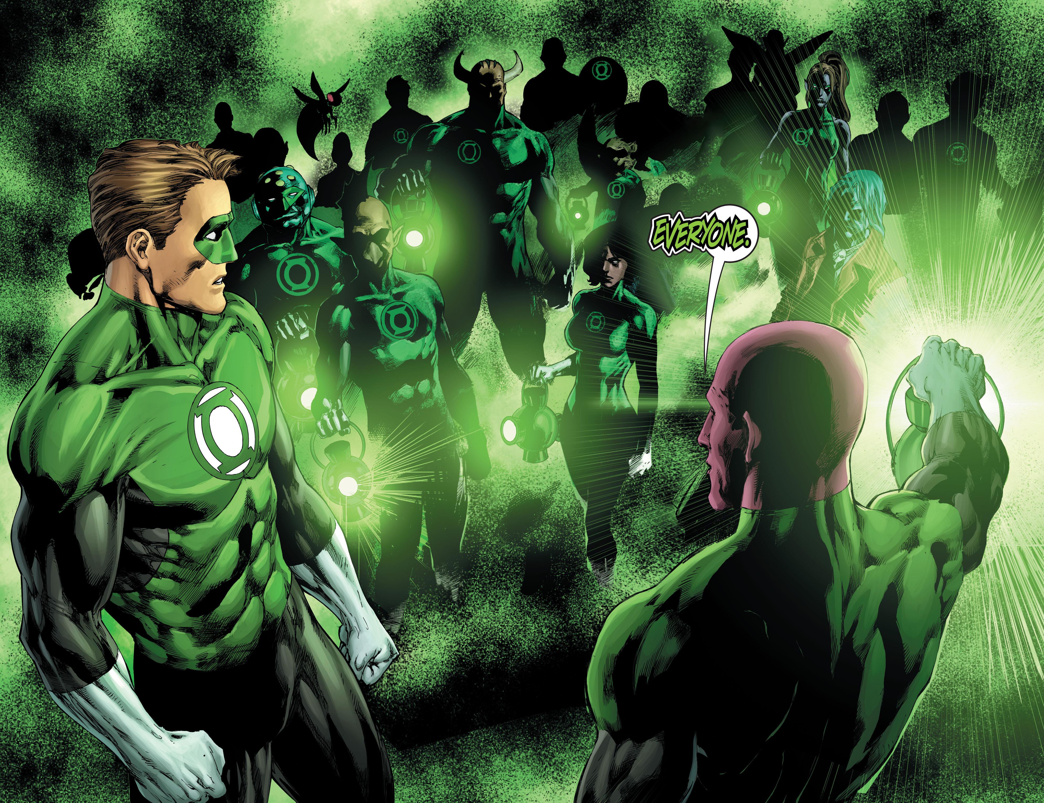 Green Lantern Corps 4k Ultra HD Wallpaper. Background Image