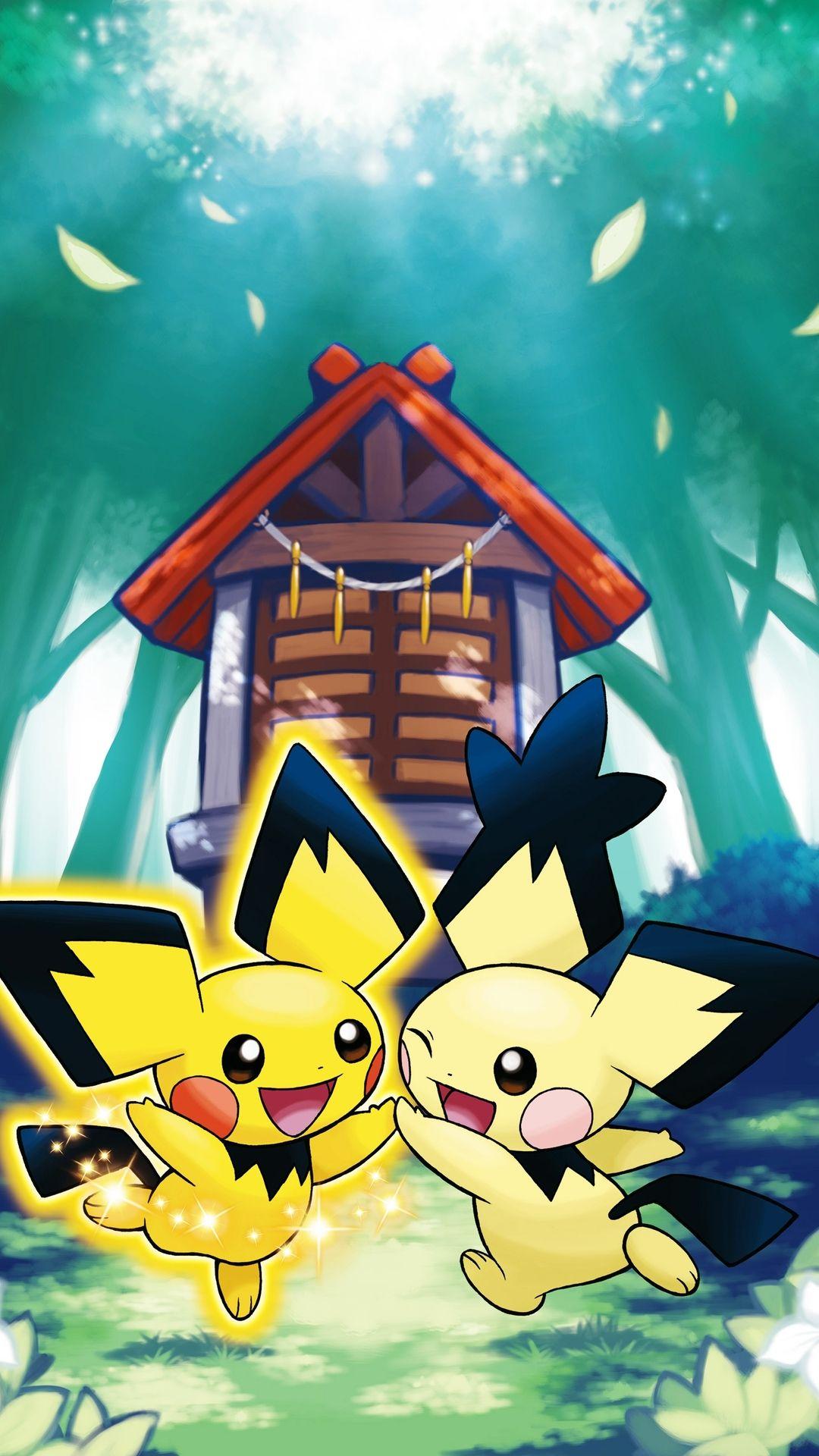Pokemon Pichu Galaxy S4 Wallpaper (1080x1920)
