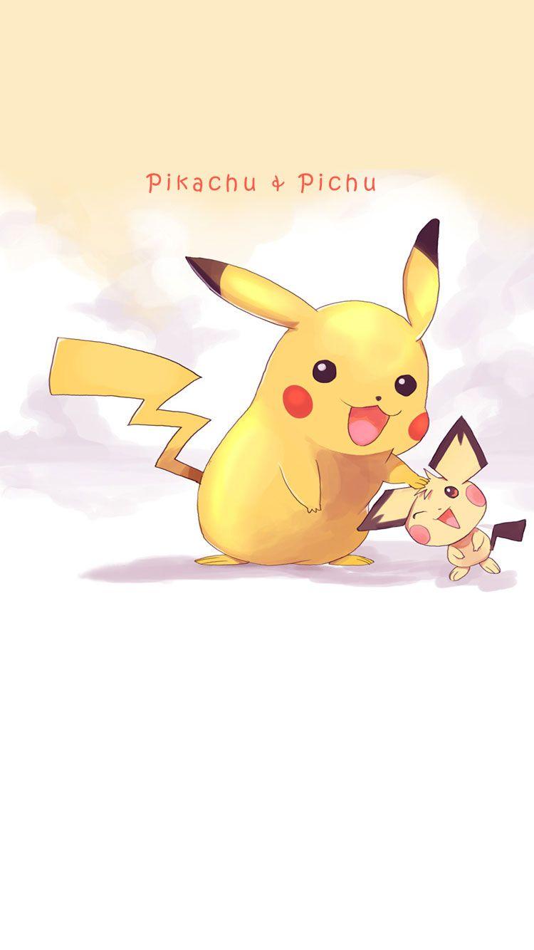 Pikachu And Pichu Iphone Wallpaper. Pokemon