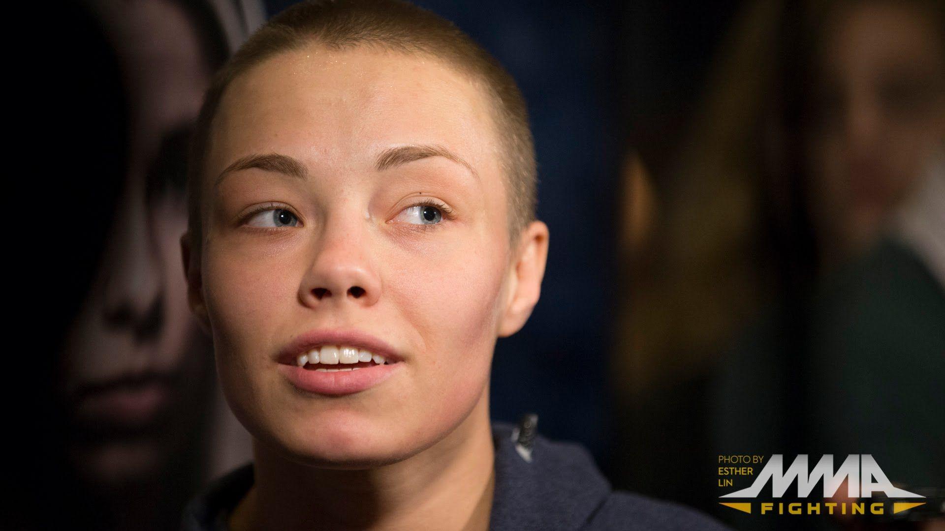 rose namajunas with hair