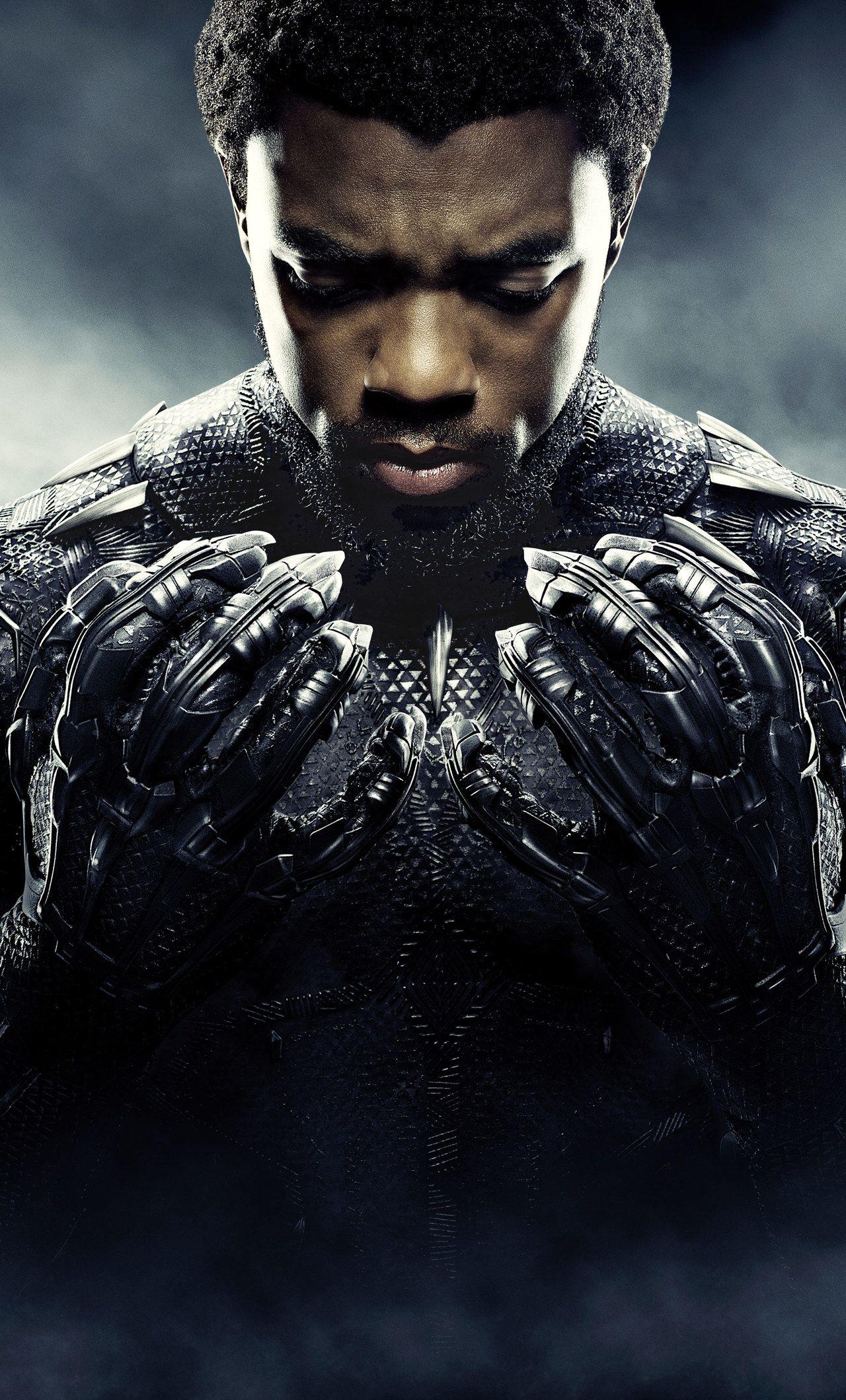 Chadwick Boseman As Black Panther 5k iPhone HD 4k