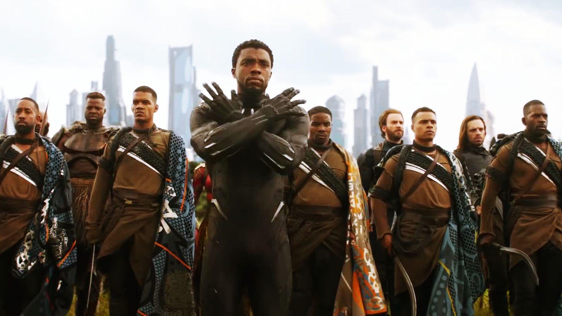 Chadwick Boseman Black Panther Avengers Infinity War Wallpaper
