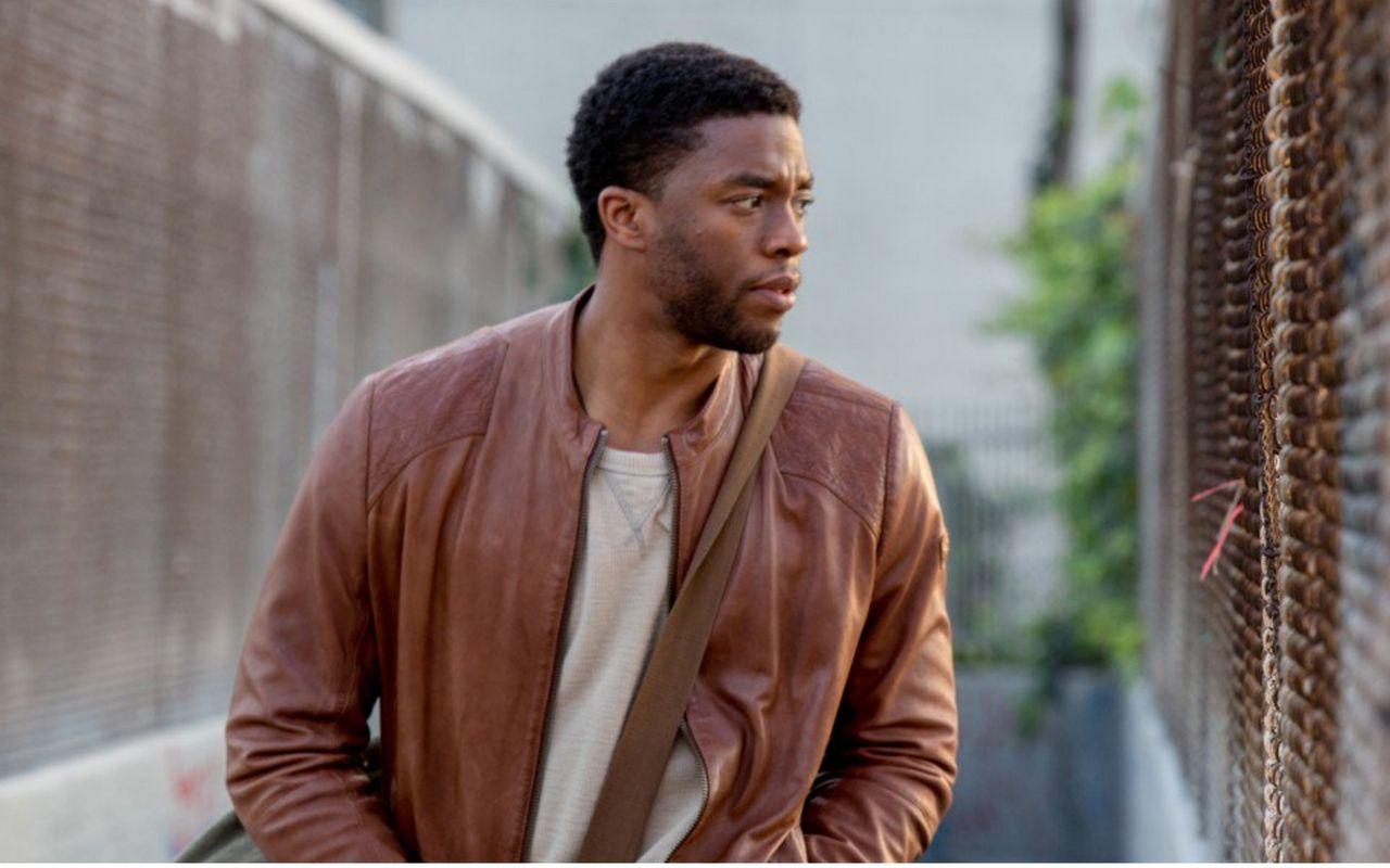 Black Panther' Lead Chadwick Boseman Makes a Stop Before Wakanda
