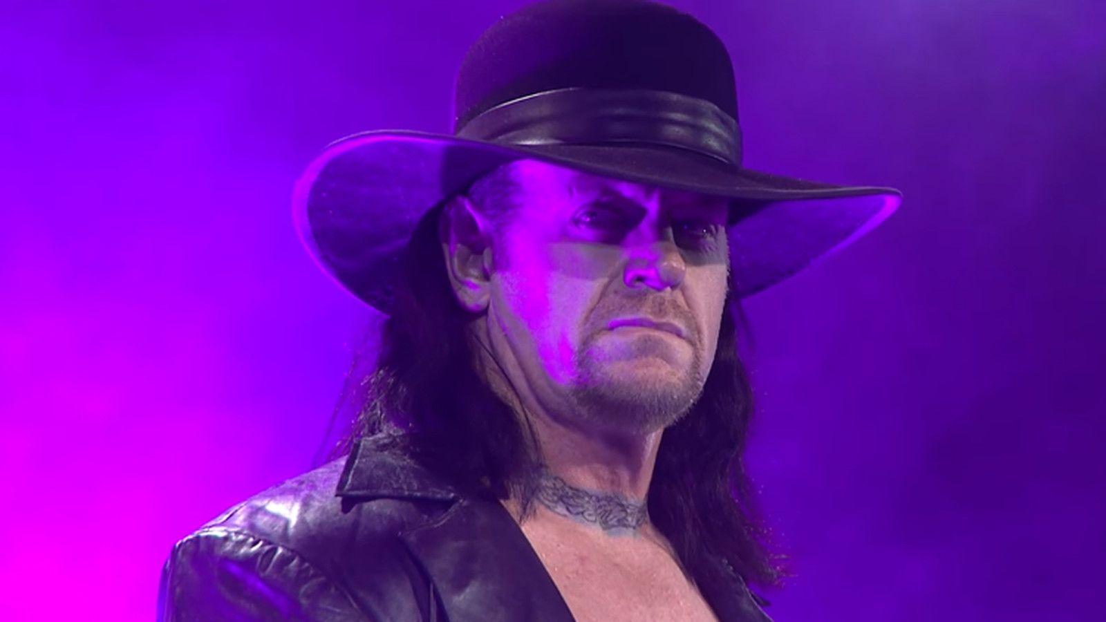 Here's video of Undertaker at the WrestleMania 34 press conference
