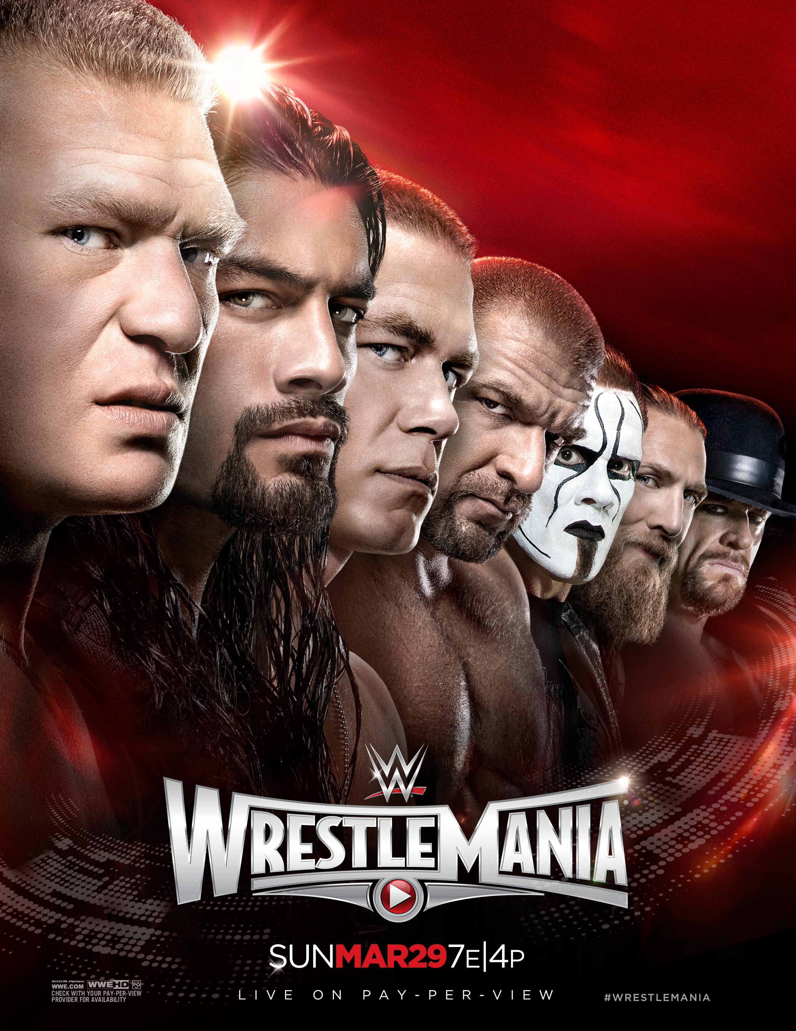 WWE WrestleMania 31 Poster (HD Quality). Pro