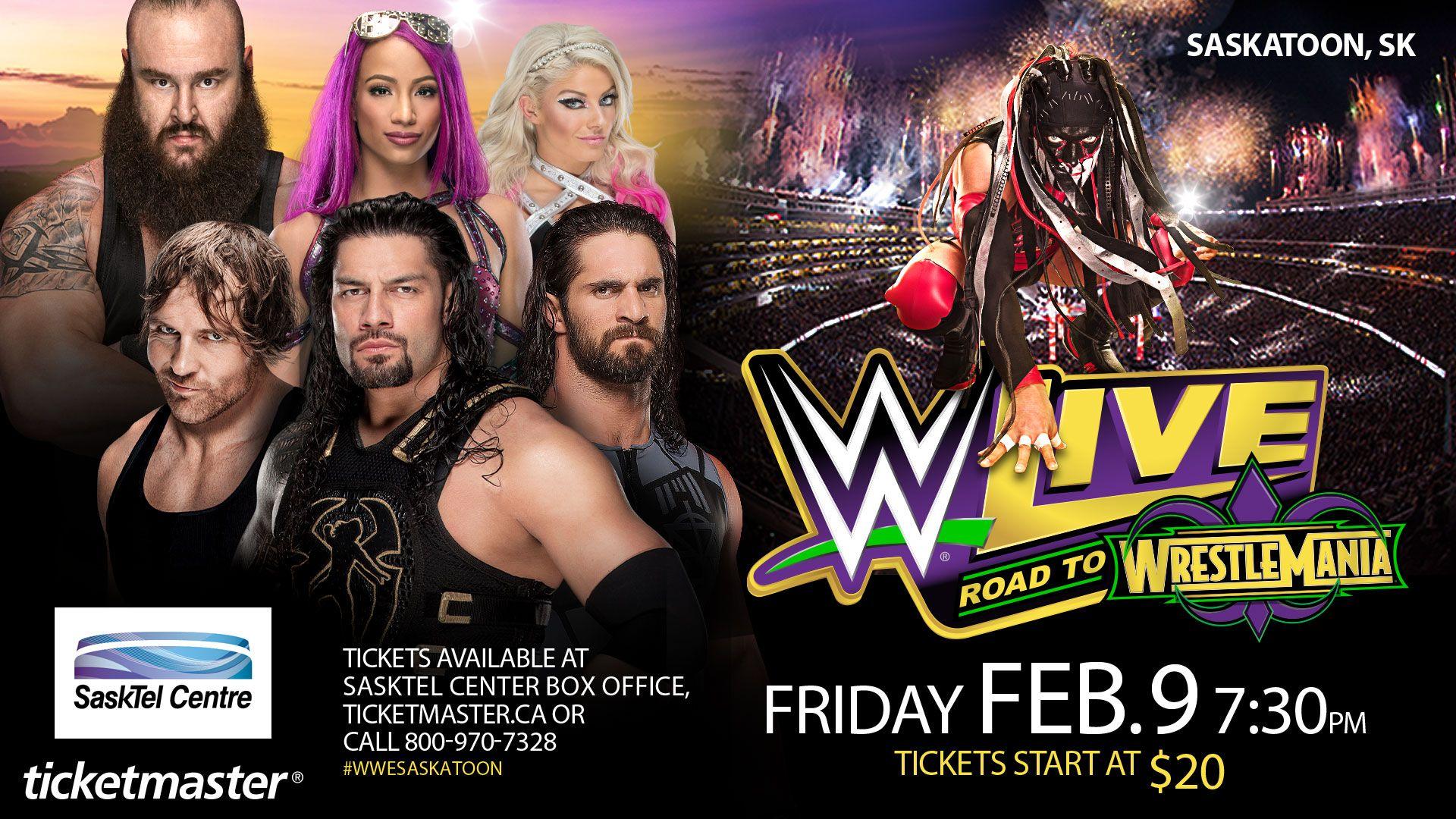 WWE Road to Wrestlemania.5 JACK FM