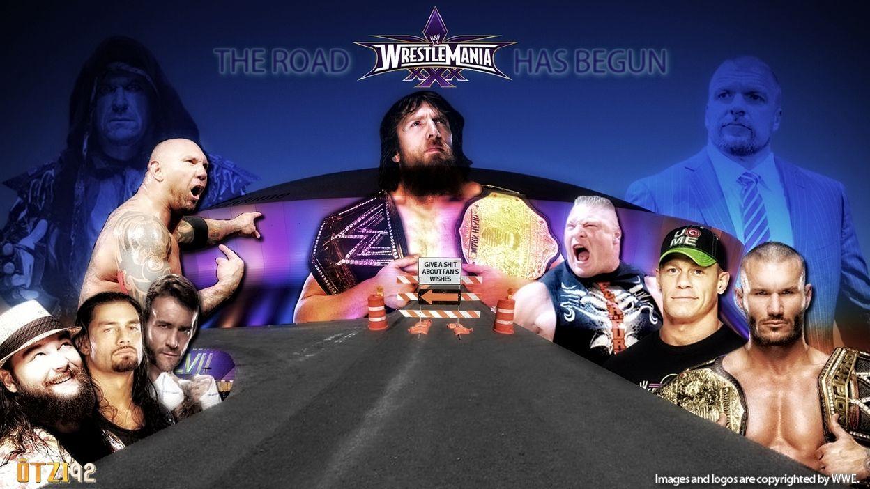 Road to Wrestlemania XXX Wallpaper Superstars, WWE