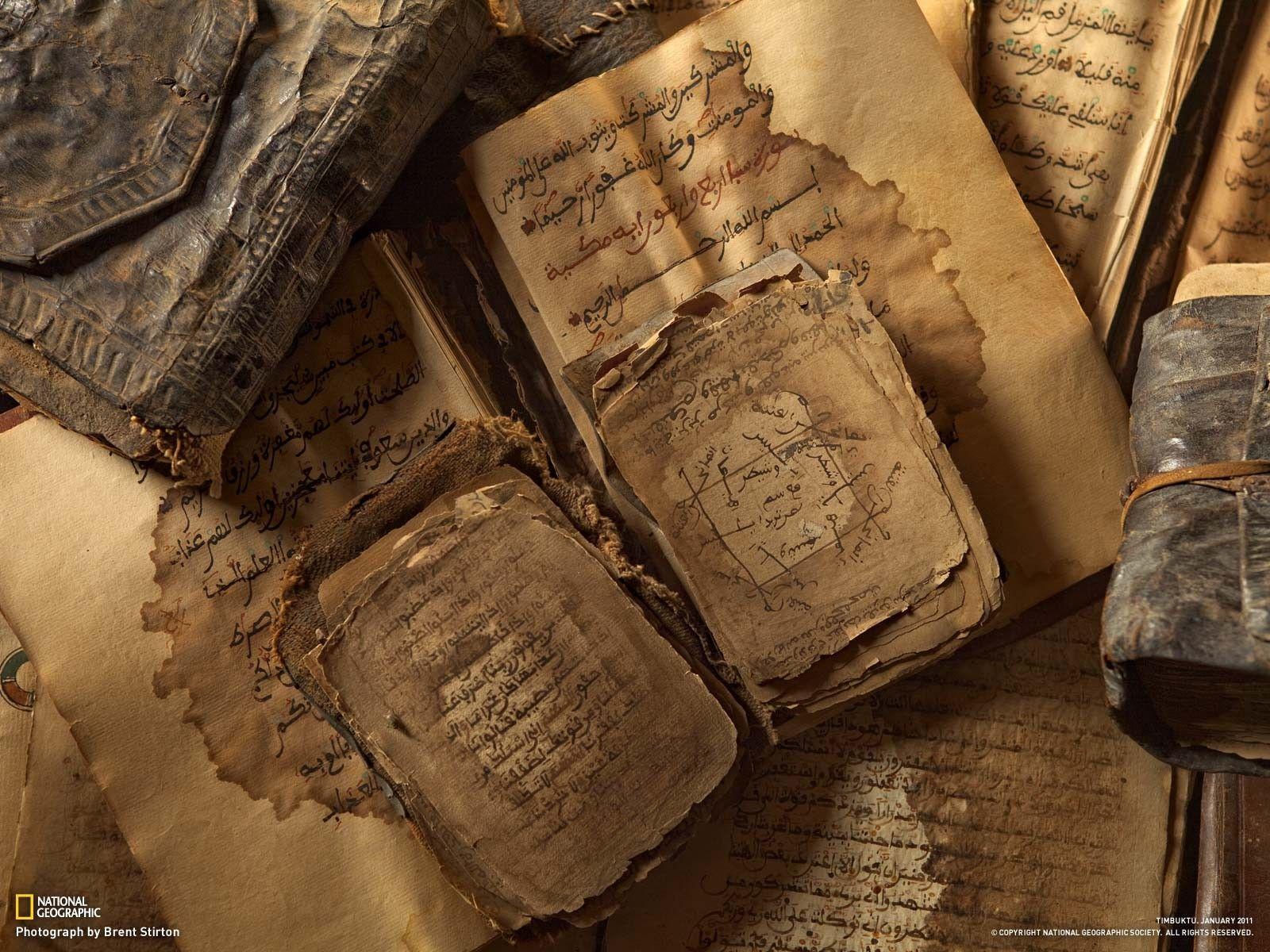 Wallpaper, wood, books, paper, National Geographic, Islam, Arabic