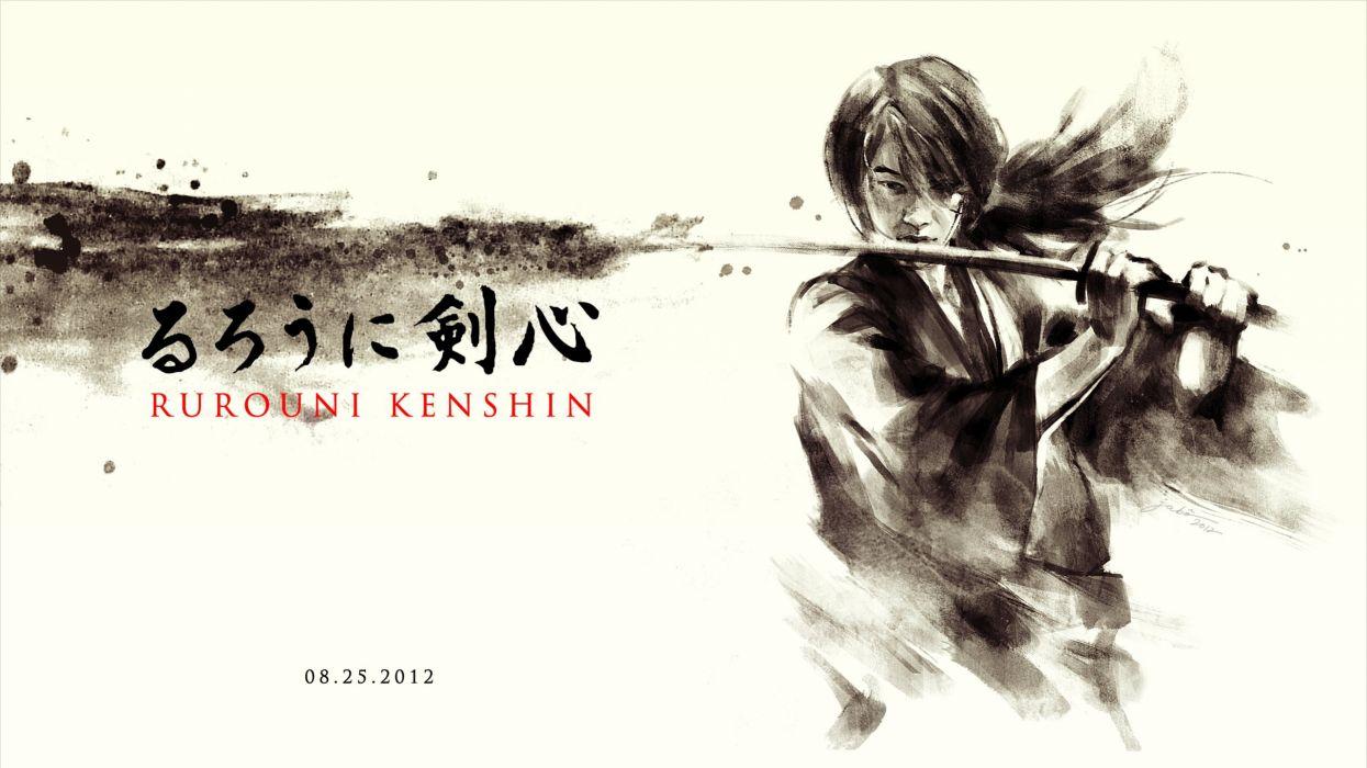Rurouni Kenshin warrior fantasy anime warrior japanese samurai