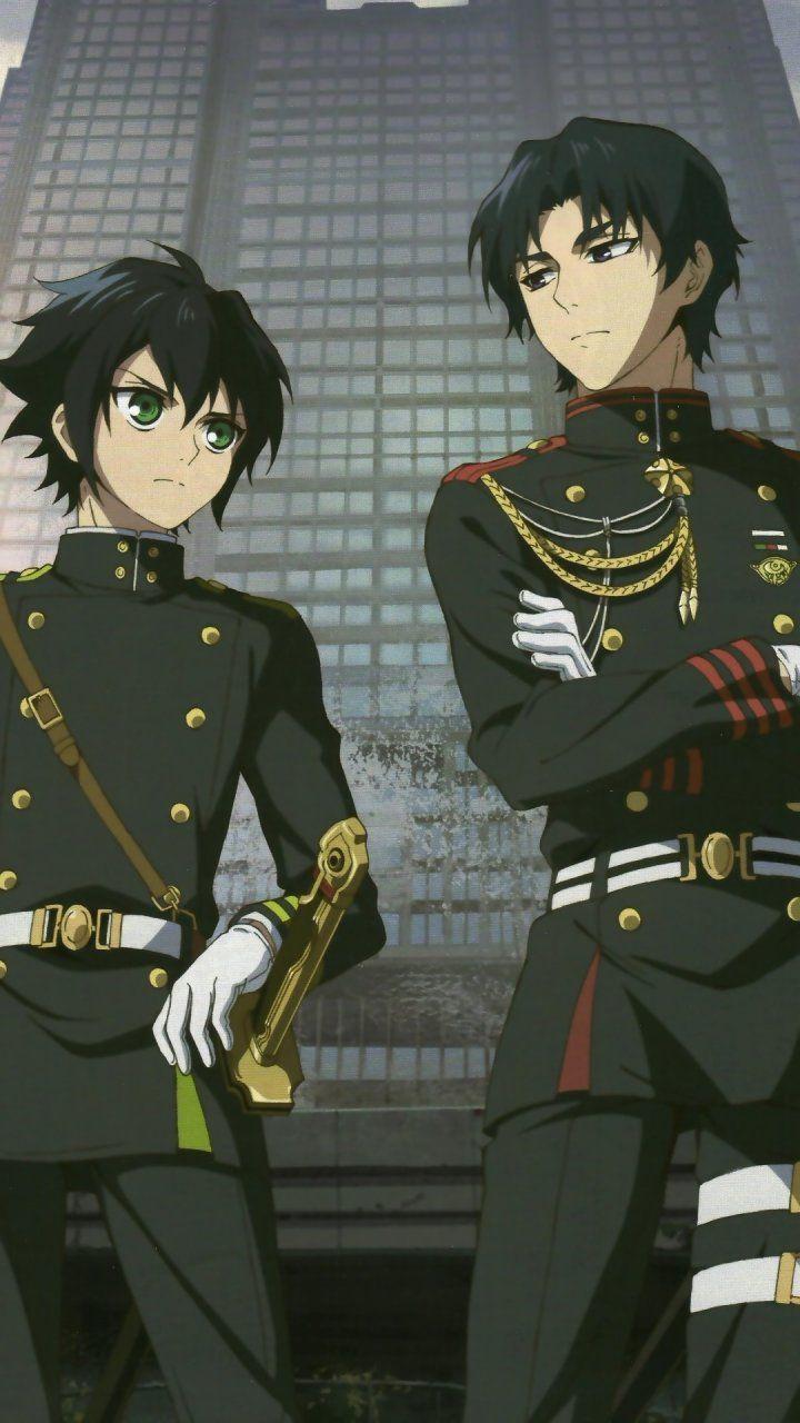 Guren Ichinose and Yuichiro Hyakuya 720x1280 anime wallpaper