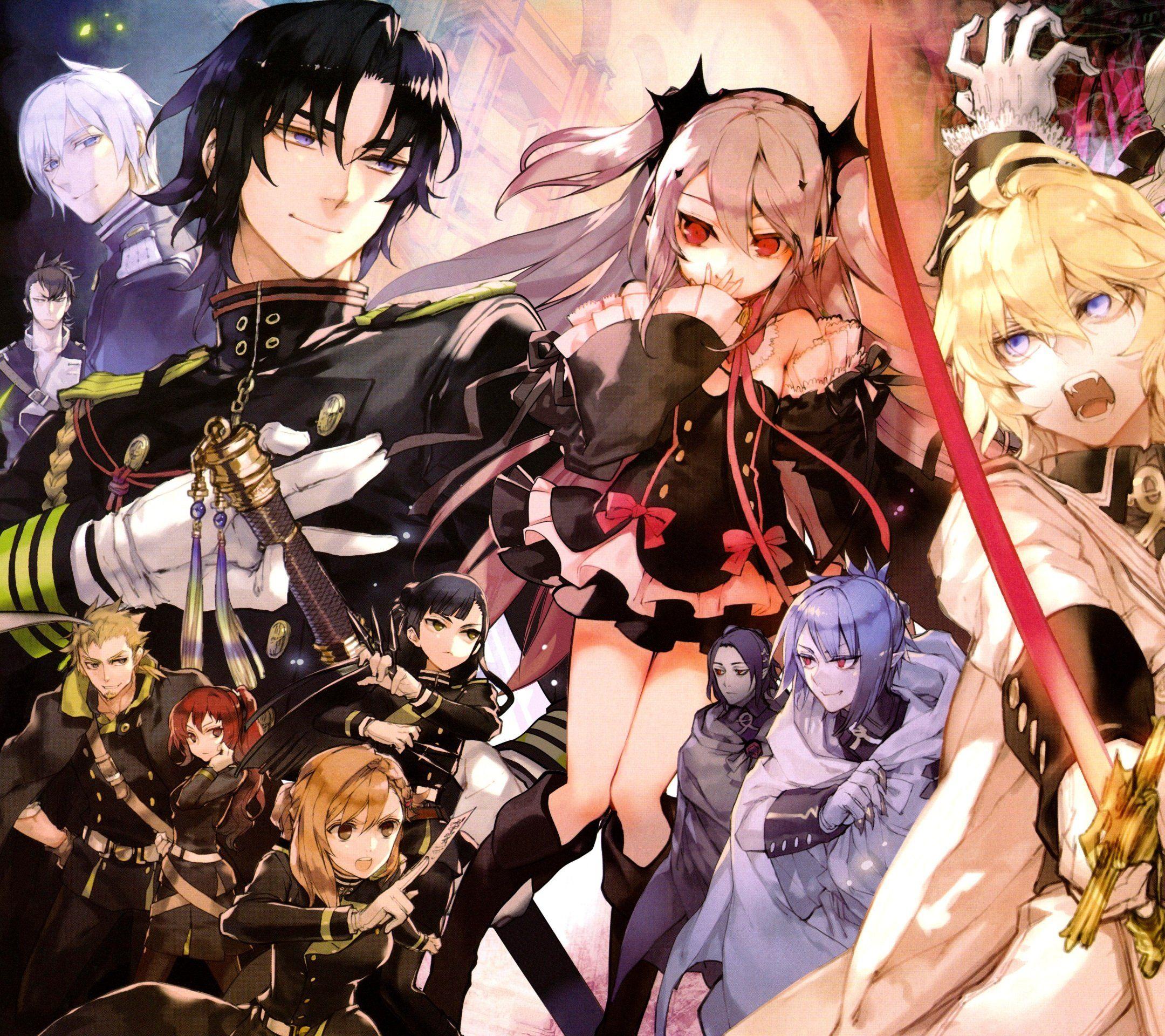 Owari no Seraph (Seraph of the End) anime wallpaper for iPhone