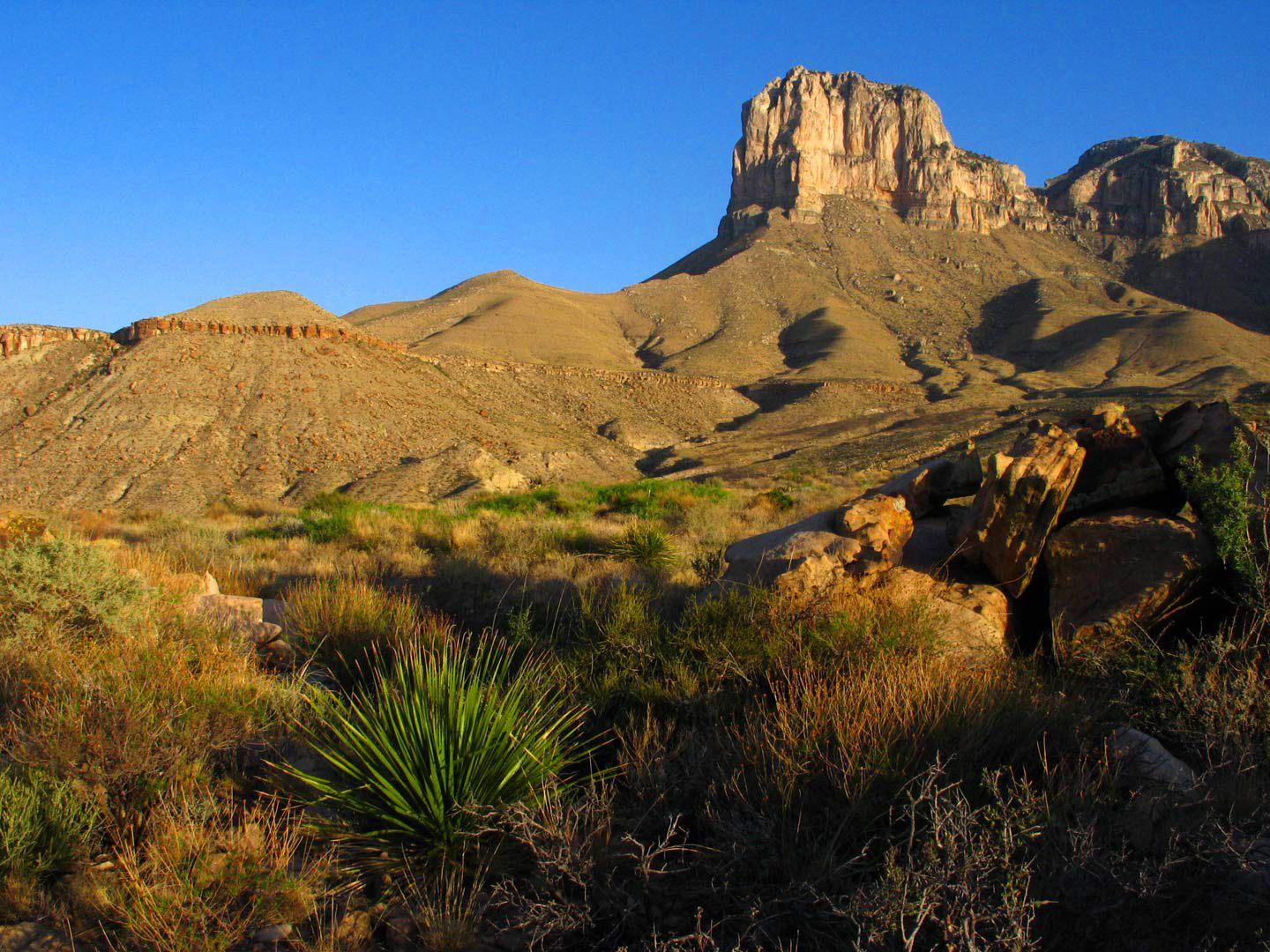 The Guadalupe Mountains (Spanish: Sierra de Guadalupe) are a
