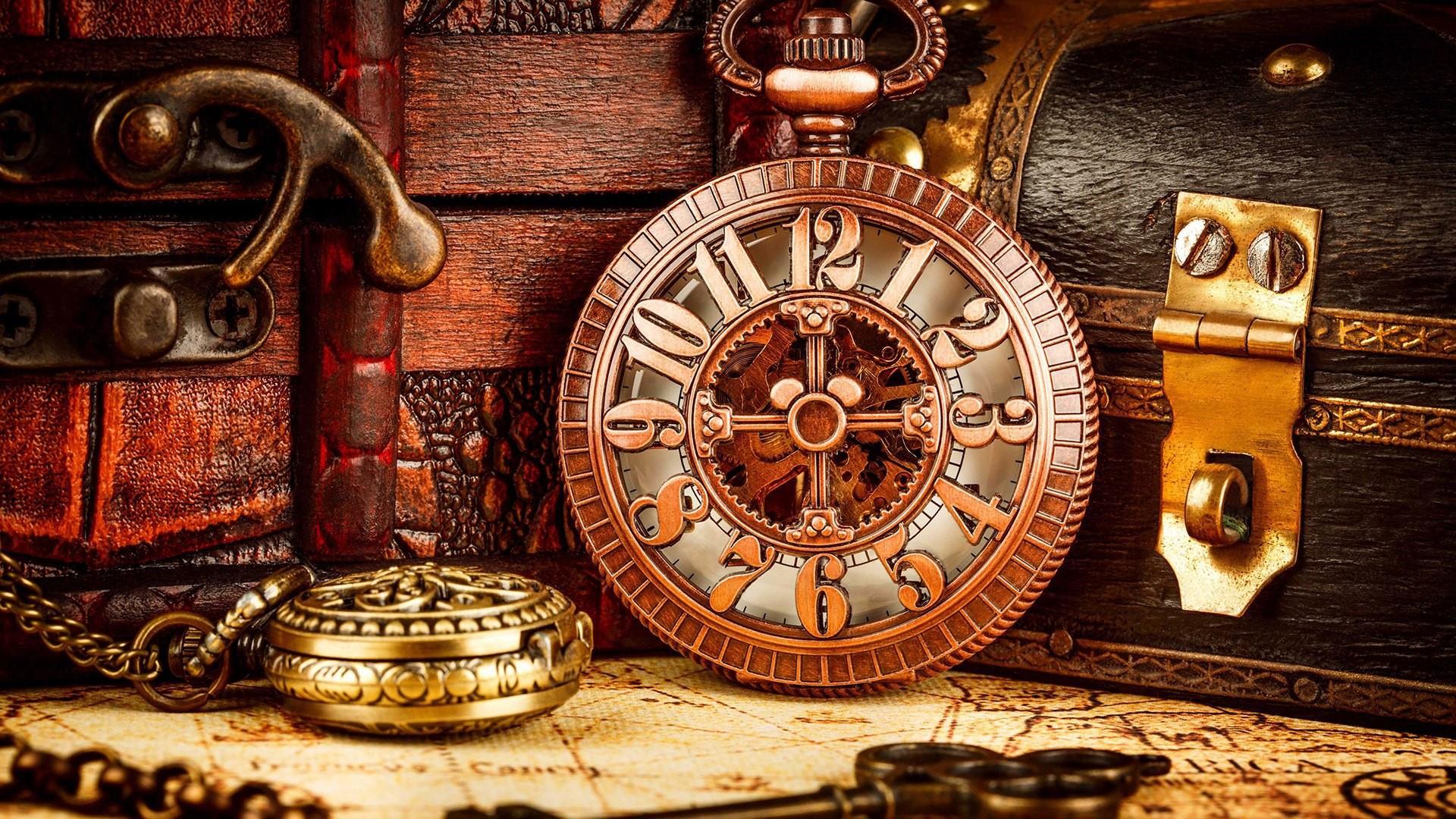 steampunk pocket watch wallpaper