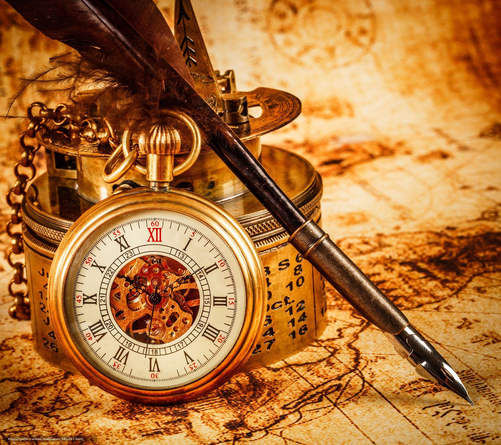 Photo Collection Antique Pocket Watch Wallpaper