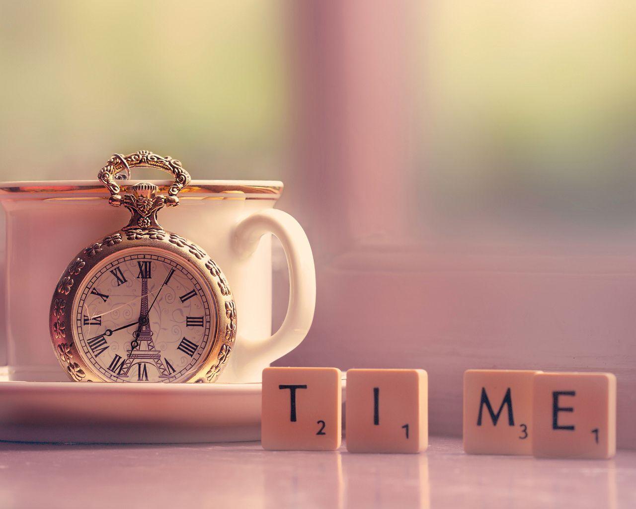 Pocket Watch and a Cup of Tea