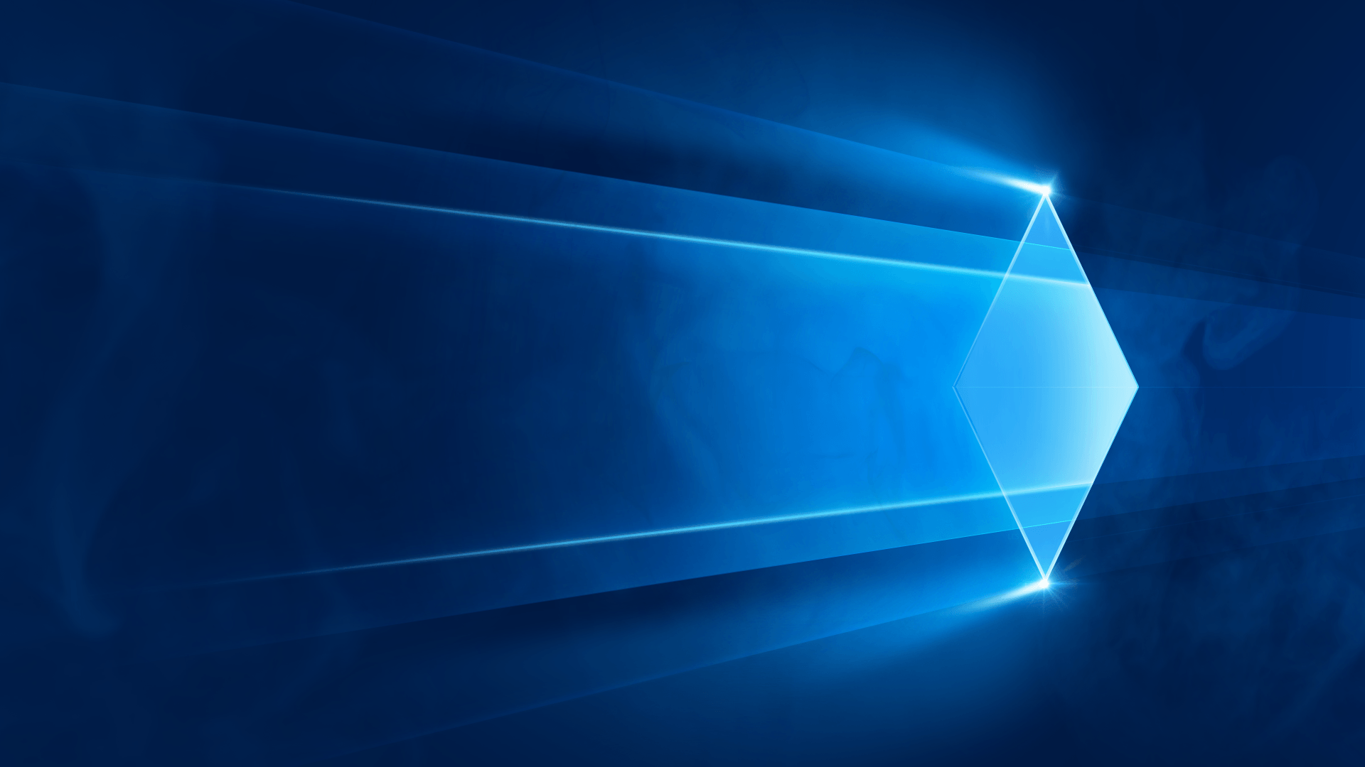 Wallpaper, sunlight, blue, lens flare, Windows 10, laser
