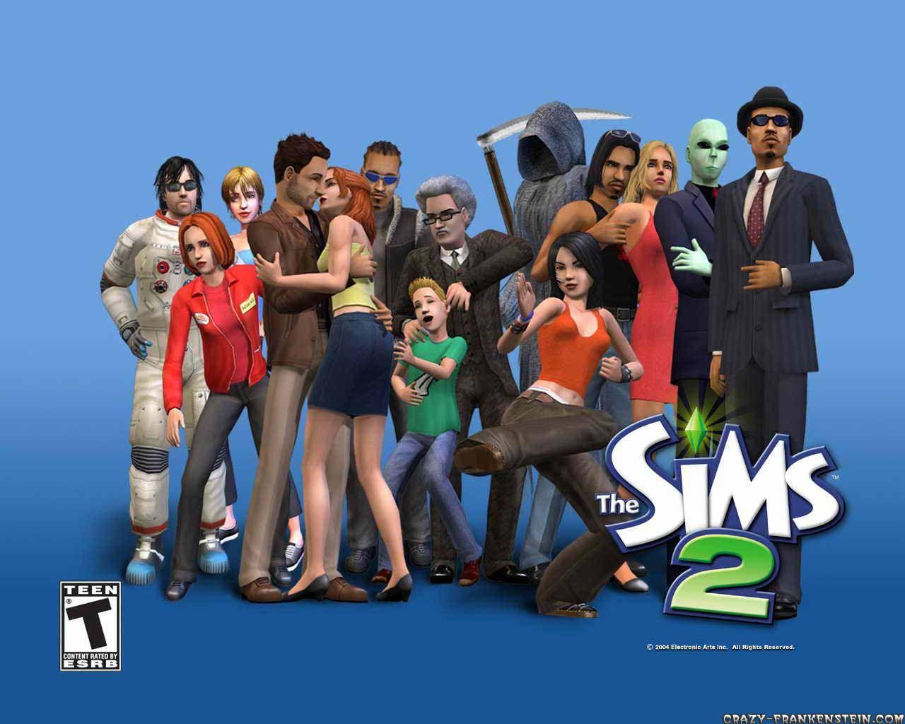 gaib blog: sims 2 wallpaper