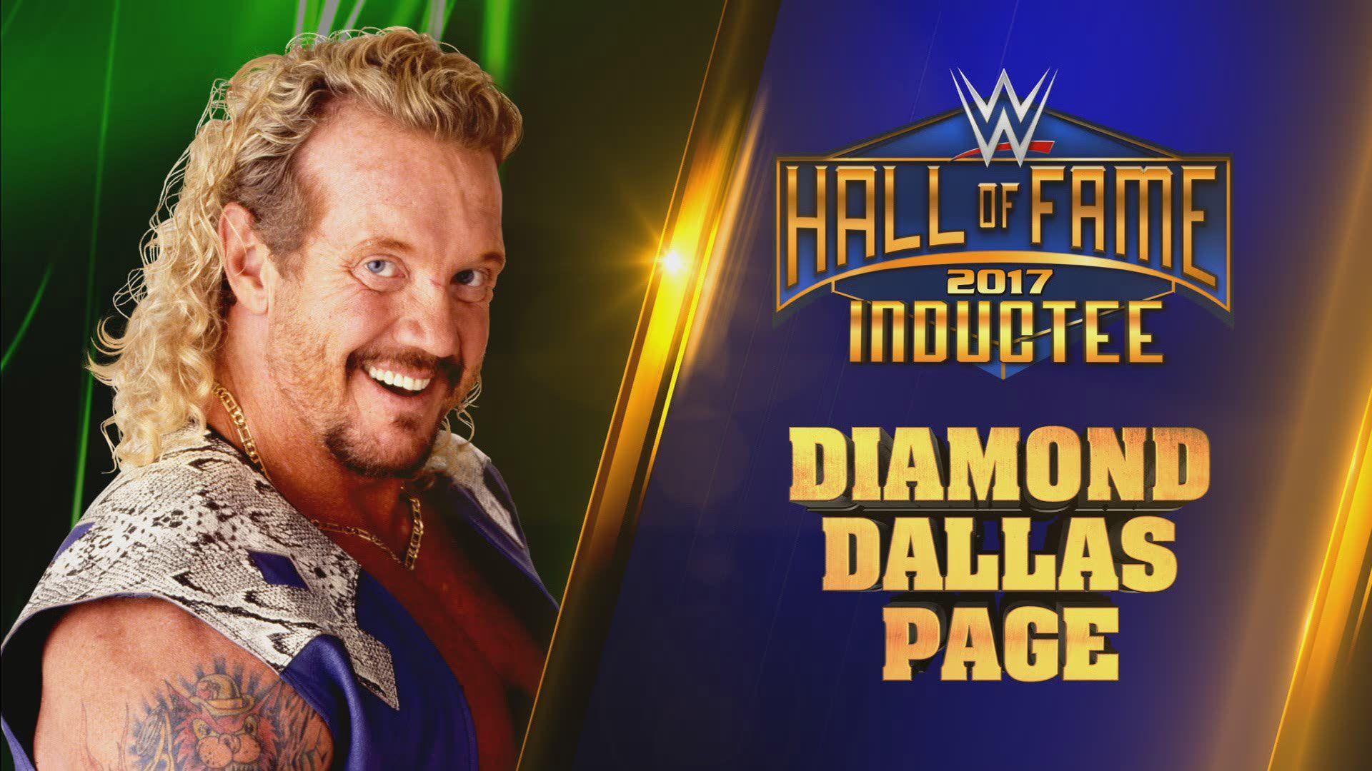 Diamond Dallas Page joins the WWE Hall of Fame Class of 2017.