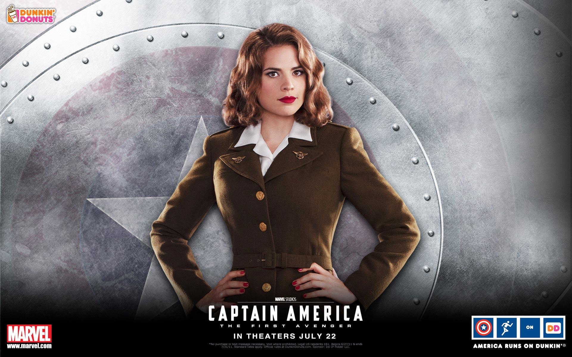 Hayley Atwell Captain America Film Movie Poster Hd Desktop