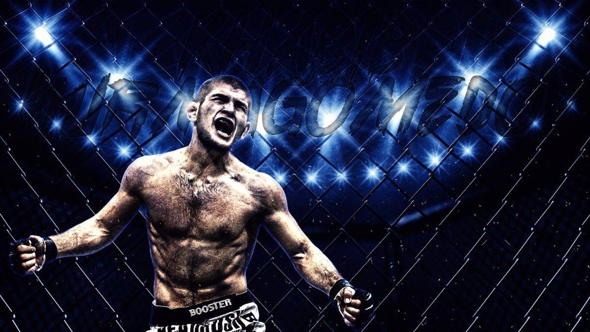 Khabib Nurmagomedov UFC Russian UFC fighter portrait gray stone  background HD wallpaper  Peakpx