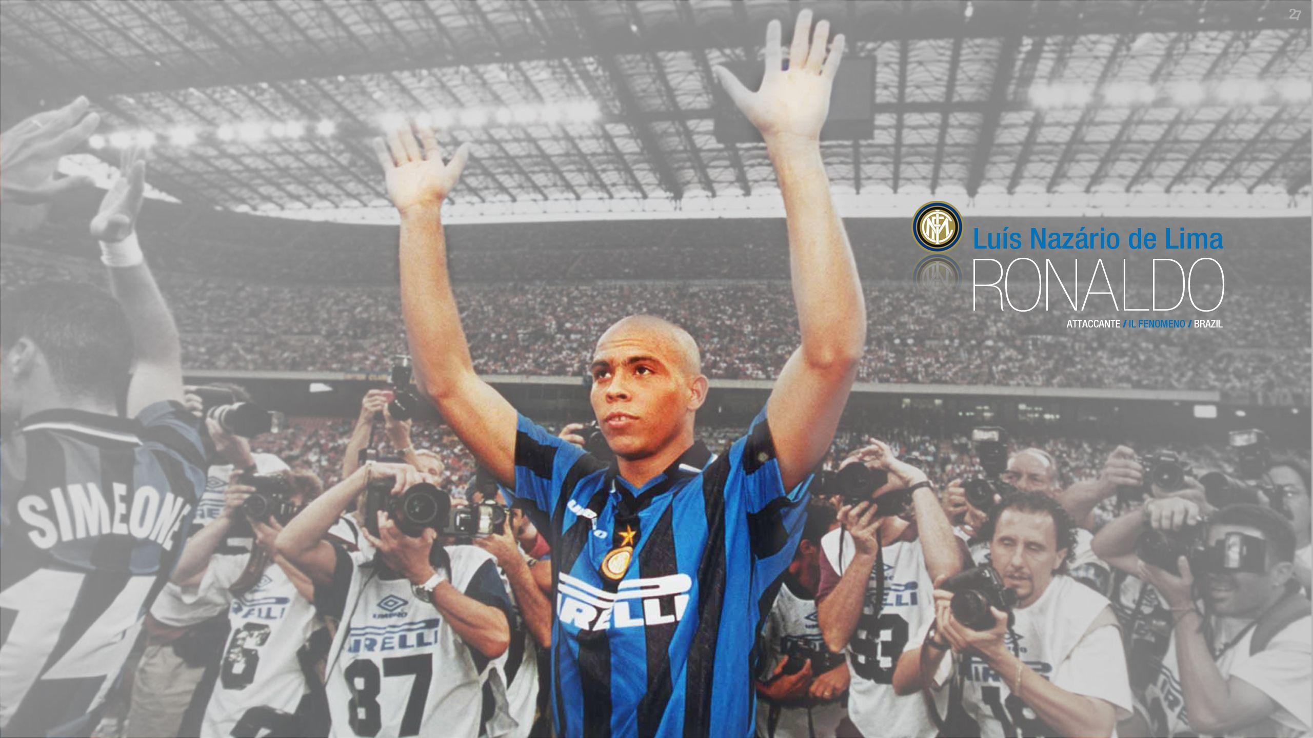 Ronaldo at Inter Wallpaper