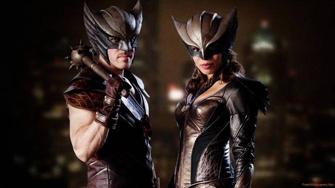 Hawkman and Hawkgirl in Legends of Tomorrow wallpaper