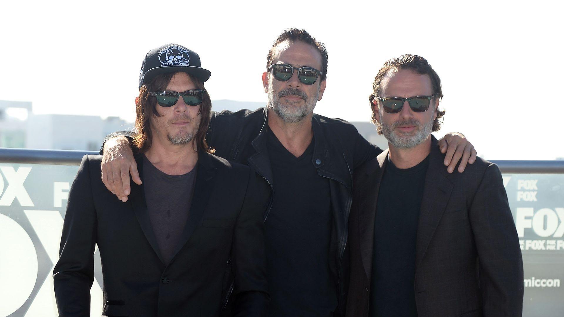 Our 3 TWD Badasses! Norman Reedus, Andrew Lincoln & Jeffrey
