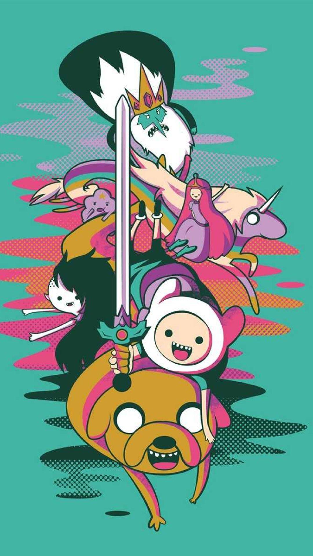 Adventure Time Mobile Wallpaper. HD Wallpaper