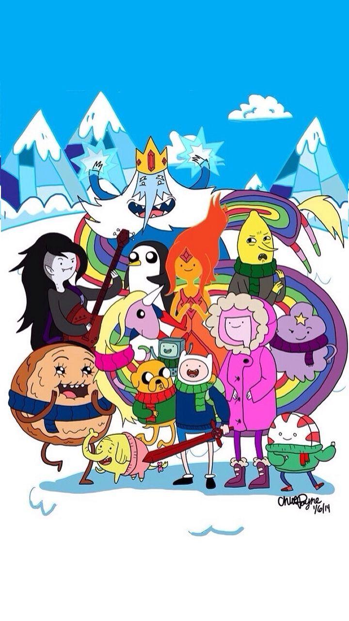 adventure time iphone wallpapers