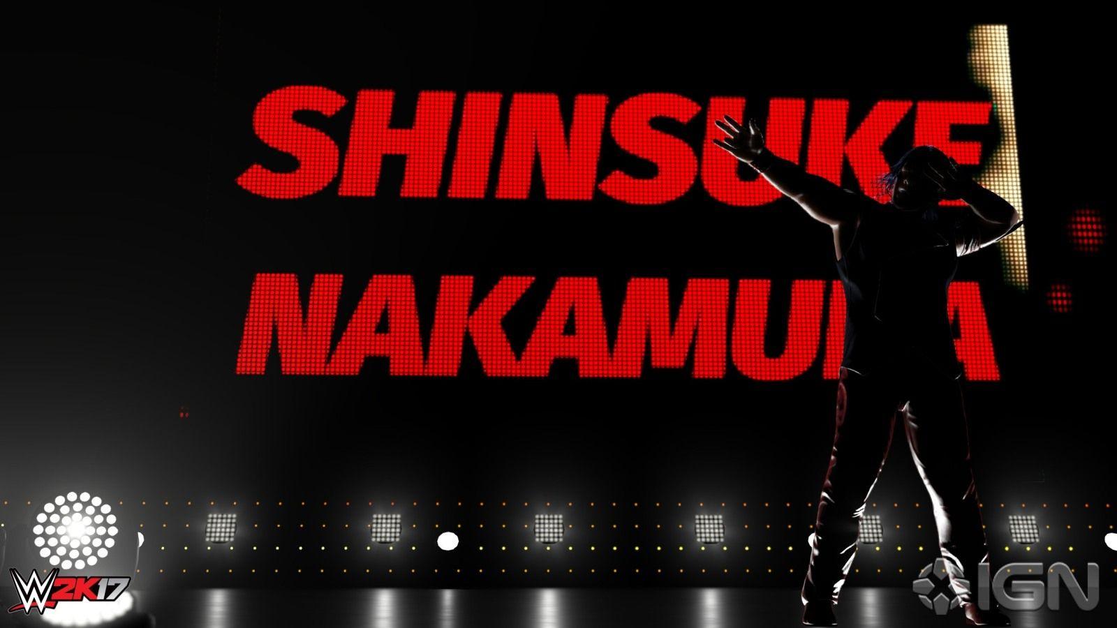 IGN Reveals WWE 2K17 Screenshots Featuring Shinsuke Nakamura