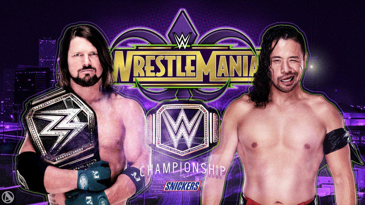 AJ Styles vs Shinsuke Nakamura