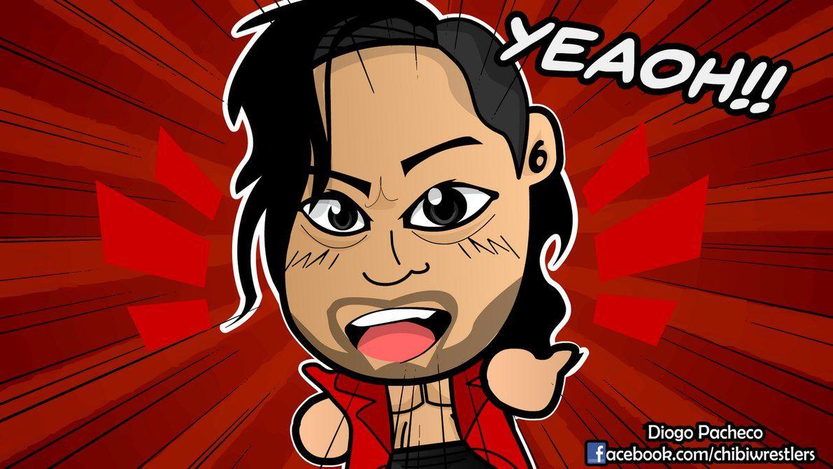 Chibi Shinsuke Nakamura Wrestling Wallpaper
