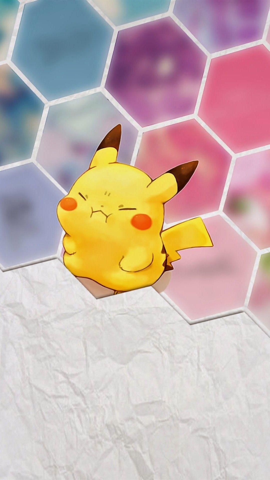 Tap image for more iPhone 6 Plus Pikachu wallpaper! Pikachu