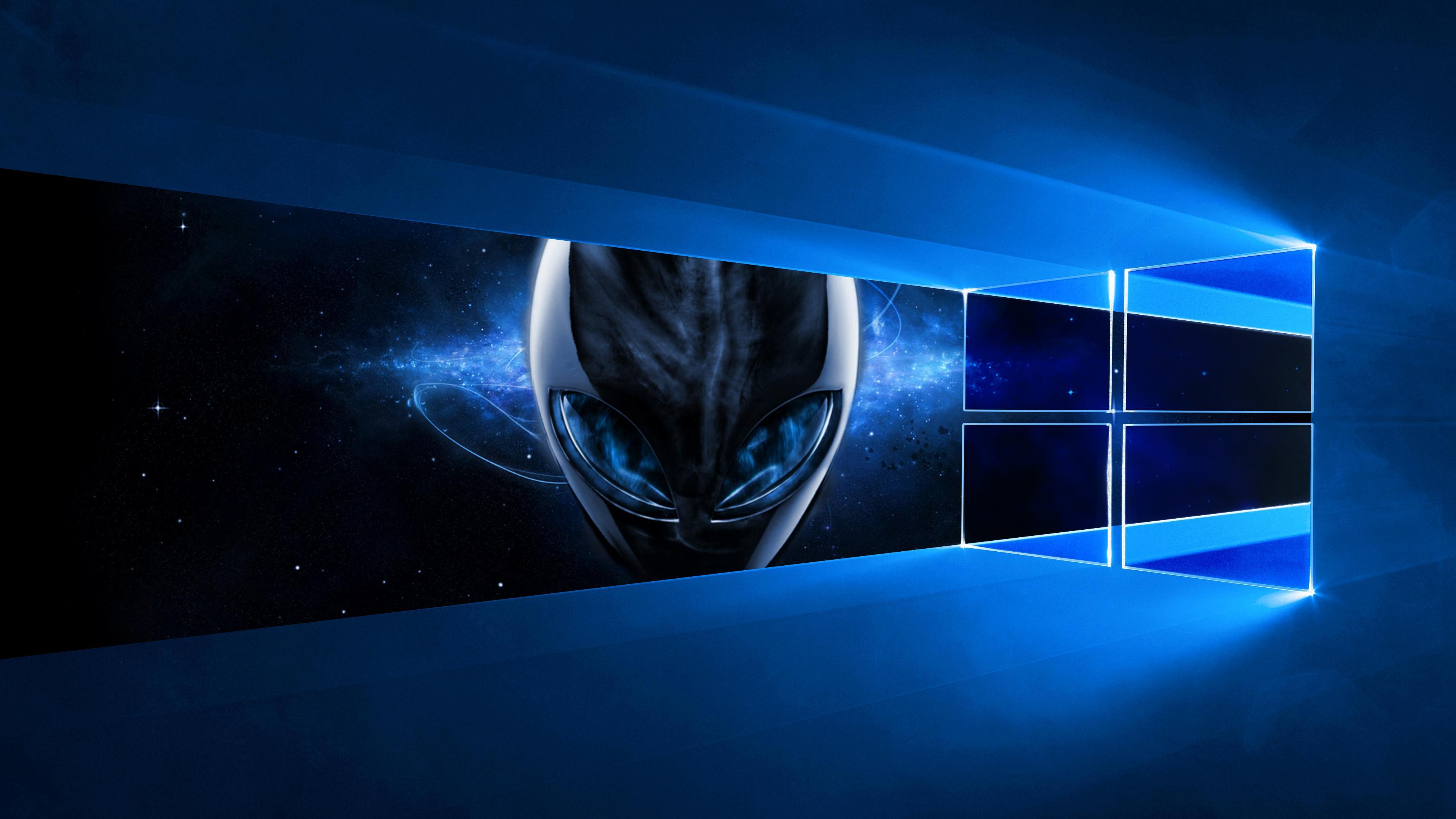 Windows 10 Alienware Wallpaper [3840x2160] more on Classy