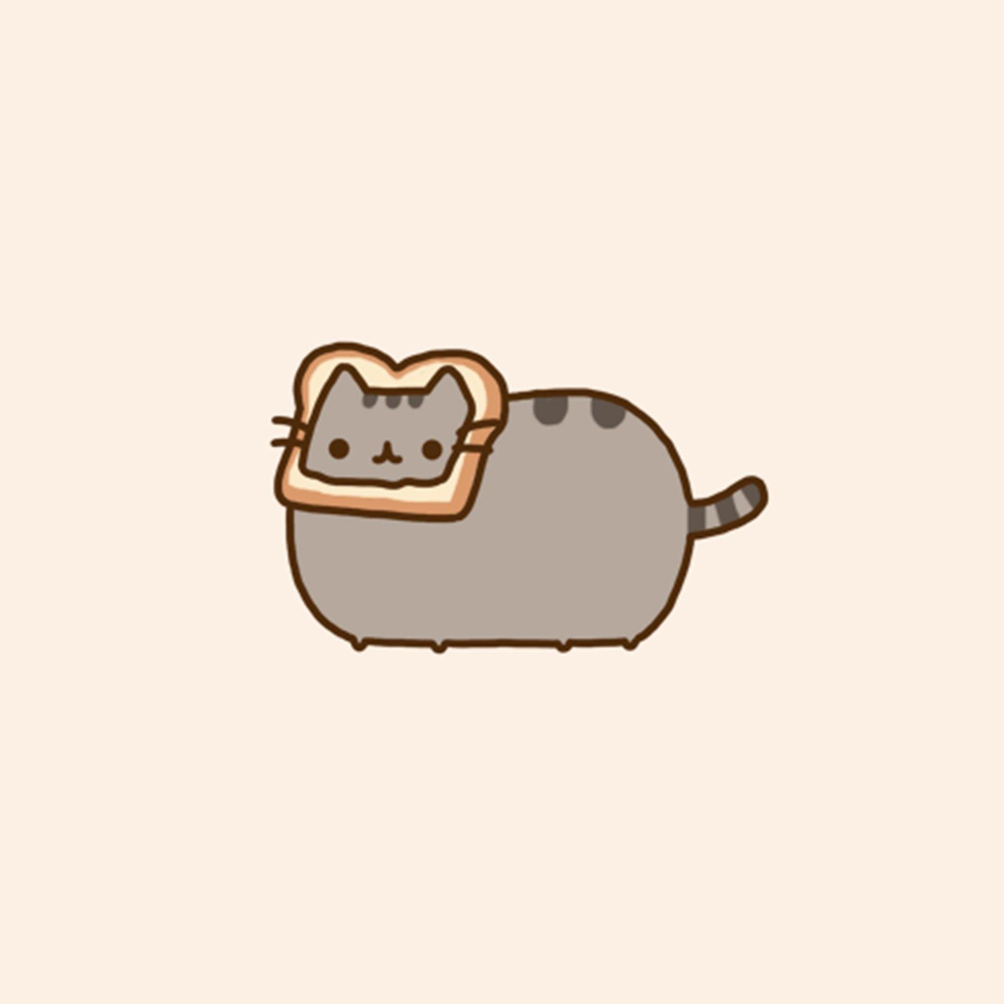 Pusheen Spring Wallpaper - photos and vectors