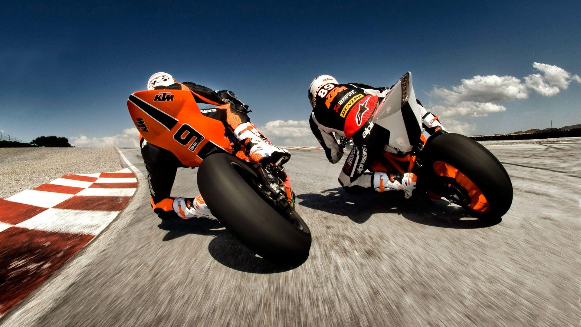 Race KTM Motorcycle Picture HD Wallpaper