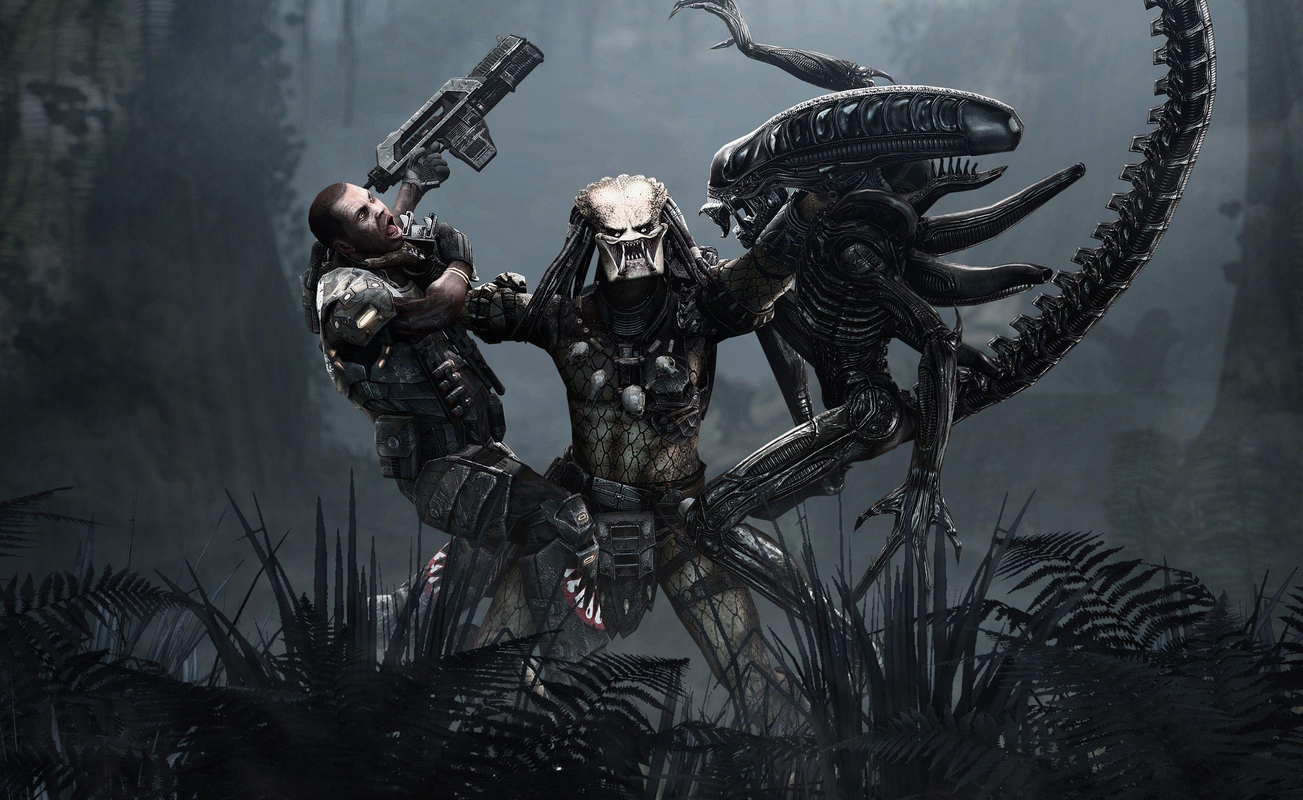 Aliens Vs. Predator HD Wallpaper