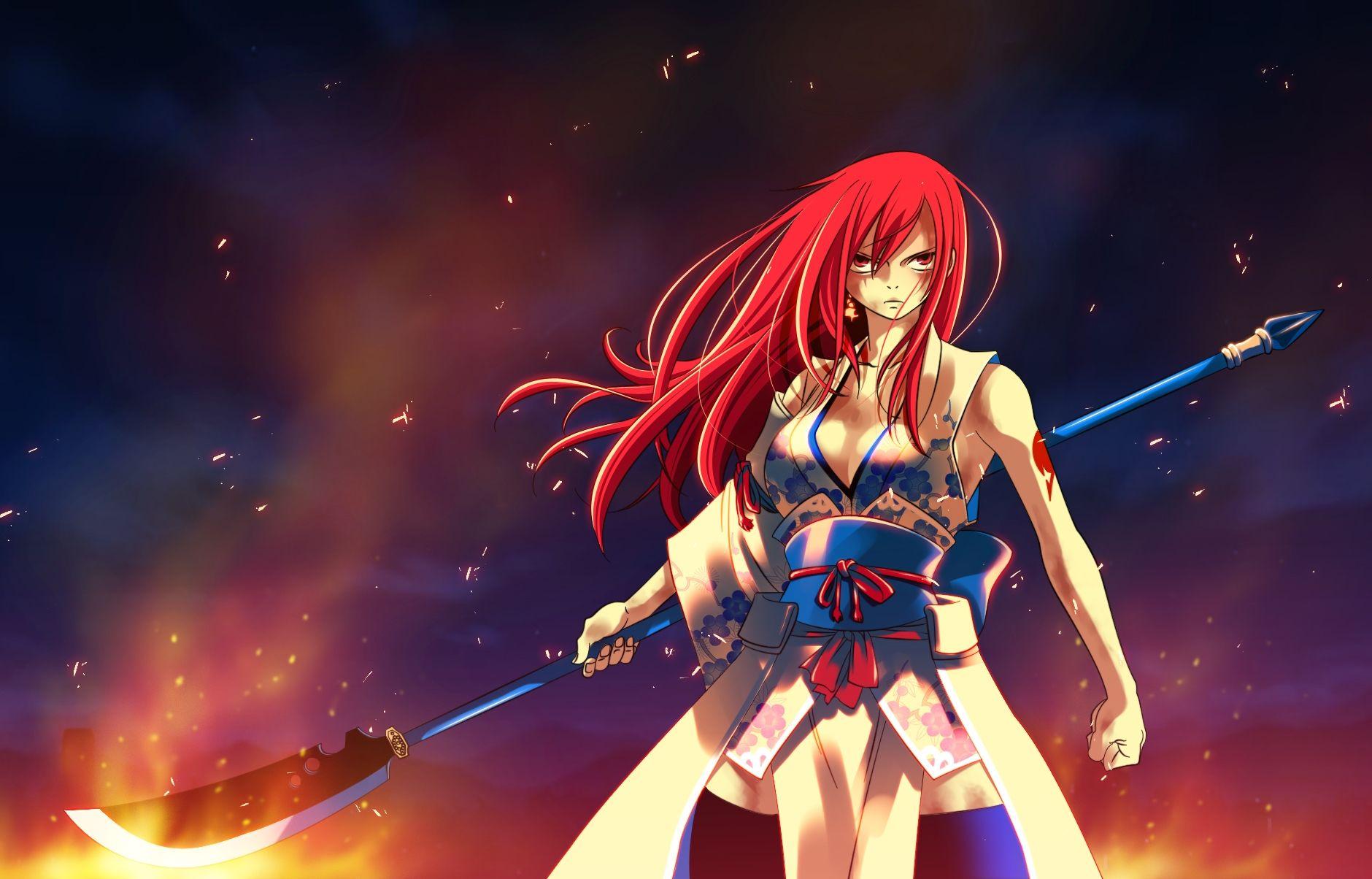 9. Erza Scarlet from Fairy Tail - wide 1