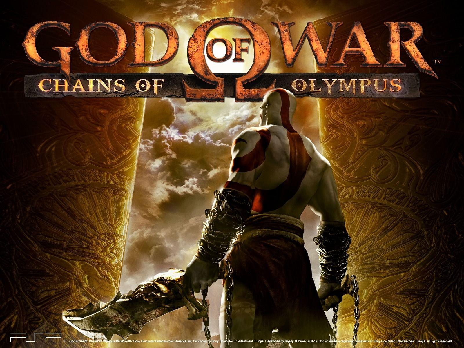 God of War Chains of Olympus Wallpaper God of War Games Wallpaper